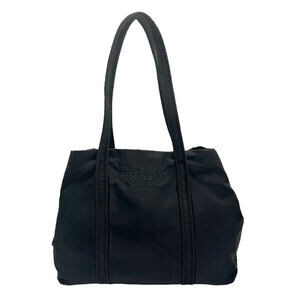 Prada Tessuto nylon tote Shoulder bag Black